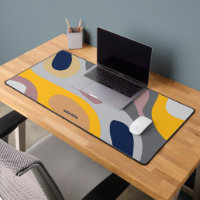 Abstrait biologique forme moderne motif monogramme