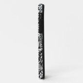 Abstrait Black and White Lines iPhone / coque ipad (Dos/Gauche)