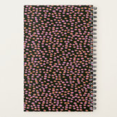 Abstrait Black Rose Dots Glam personnalisé (Dos)