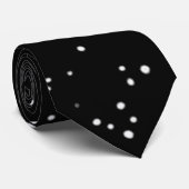 Abstrait Black Space Matter Pseudoscience Cravate (Roulé)