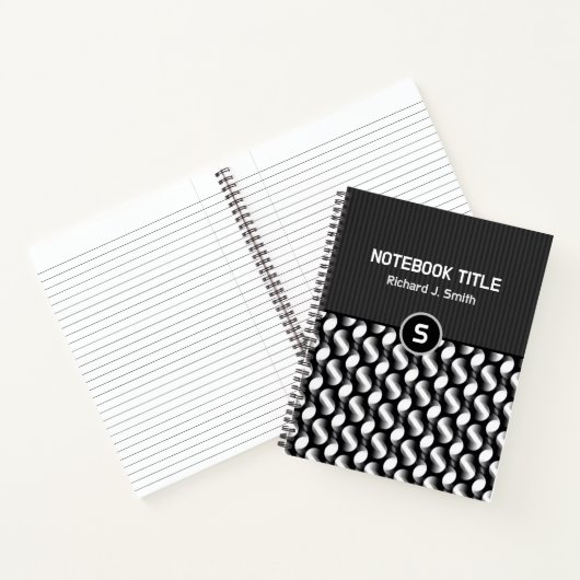 Abstrait Black White Journal (Intérieur)