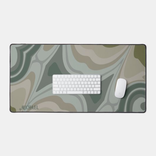 Abstrait Blue tendance Nom Cool (Clavier et souris)