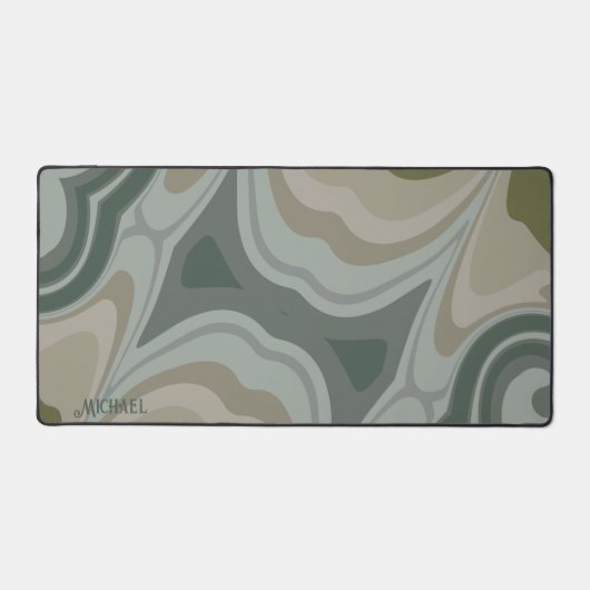 Abstrait Blue tendance Nom Cool (Recto)