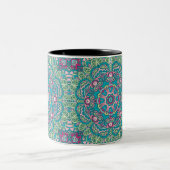 ABSTRAIT BOHO FESTIVE MANDALA MOTIF MUG (Centre)