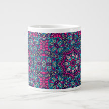 ABSTRAIT BOHO FESTIVE MANDALA MOTIF MUG