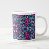 ABSTRAIT BOHO FESTIVE MANDALA MOTIF MUG (Droite)