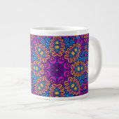 ABSTRAIT BOHO FESTIVE MANDALA MUG (Devant droit)