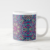 ABSTRAIT BOHO FESTIVE MANDALA MUG (Droite)