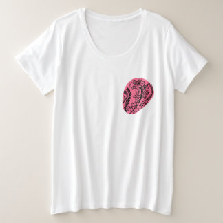 Abstrait Boho Tache De Peinture Avec Fleurs Sauvag