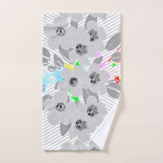 Abstrait botanique (Serviette à main)