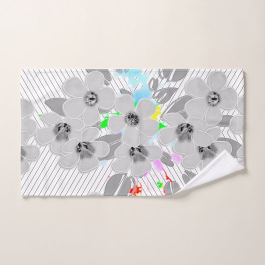 Abstrait botanique (Serviette à main)