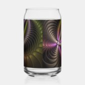 Abstrait brillant Trippy coloré 3D Fractal Art (Droite)