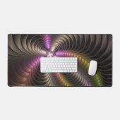 Abstrait brillant Trippy coloré 3D Fractal Art (Clavier et souris)