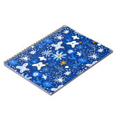 Abstrait Carnet Motif à liaison spirale (Côté gauche)