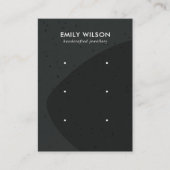 ABSTRAIT CÉRAMIQUE GRAY NOIR 3 ÉTIQUETTE D'ÉTIQUET (Devant)