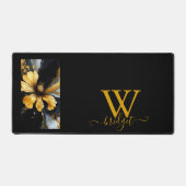 abstrait chic noir floral (Recto)