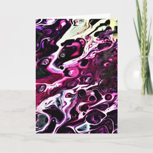 Abstrait Color Study 198, carte (Devant)