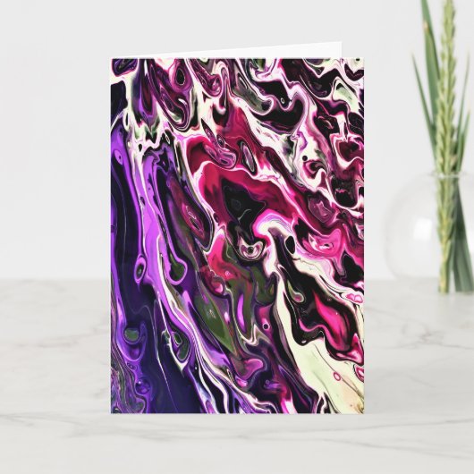 Abstrait Color Study 200, carte (Devant)