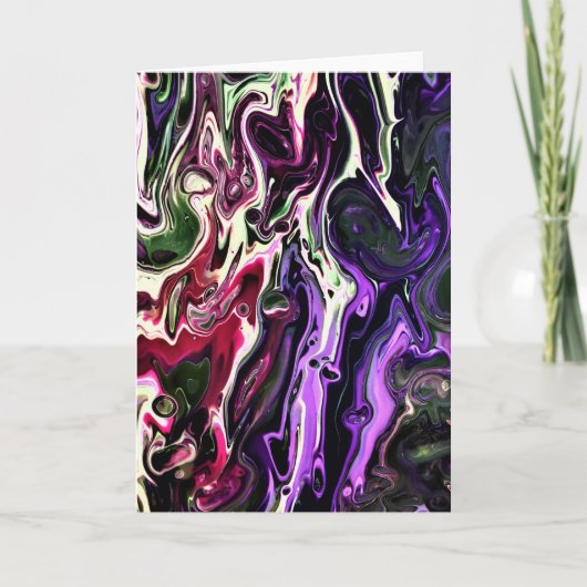 Abstrait Color Study 203, carte (Devant)