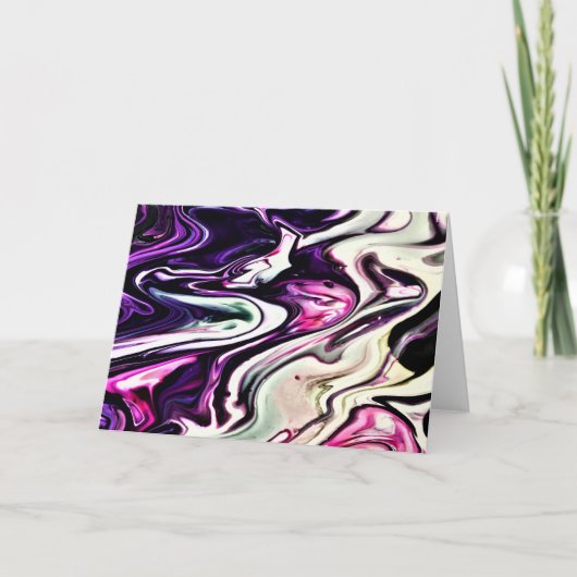 Abstrait Color Study 206, carte (Devant)