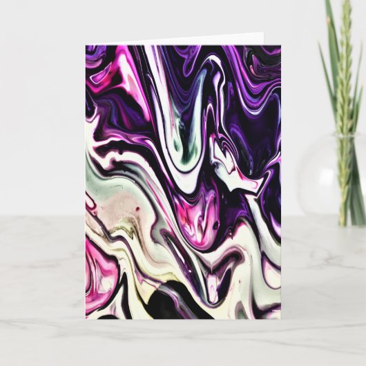 Abstrait Color Study 206, carte (Devant)