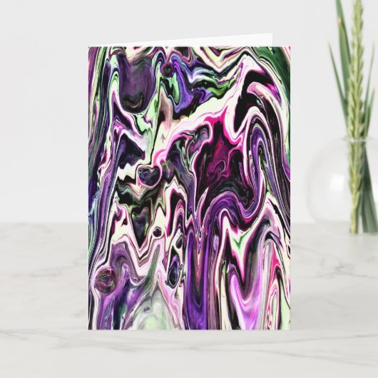 Abstrait Color Study 207, carte (Devant)