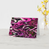 Abstrait Color Study 208, carte (Fleur jaune)