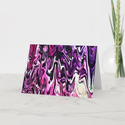 Abstrait Color Study 209, carte (Devant)