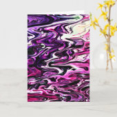 Abstrait Color Study 209, carte (Fleur jaune)