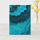 Abstrait Color Study 21, carte (Fleur jaune)