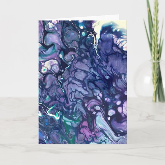 Abstrait Color Study 81, carte (Devant)