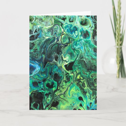 Abstrait Color Study 82, carte (Devant)