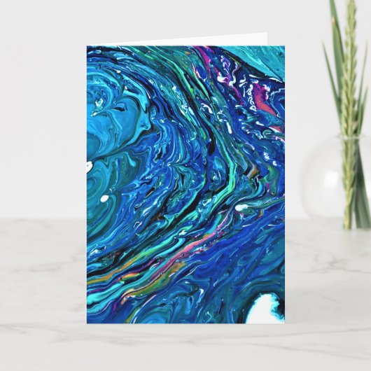 Abstrait Color Study 84, carte (Devant)