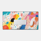 Abstrait coloré moderne (Clavier et souris)
