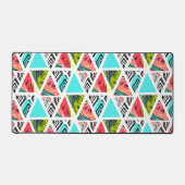 Abstrait coloré Motif tropical (Recto)