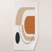 Abstrait Contemporain (Serviette de bain)