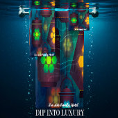 Abstrait contemporain dans lanterne multicolore 2