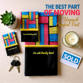 Abstrait contemporain dans le tissage en osier mul