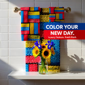 Abstrait contemporain dans le tissage en osier mul