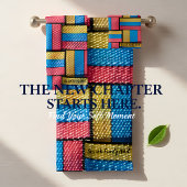 Abstrait contemporain dans le tissage en osier mul