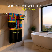 Abstrait contemporain dans le tissage en osier mul