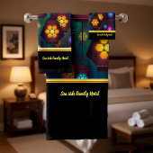 Abstrait contemporain dans une lanterne multicolor