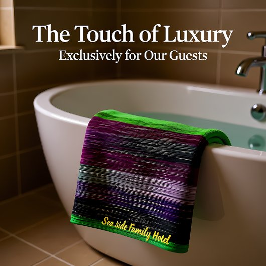 Abstrait contemporain en vert violet gris