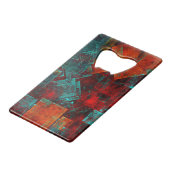 Abstrait Cool coloré moderne Motif artistique (Dos Angle)