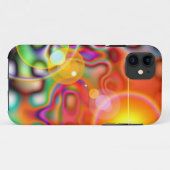 abstrait coque iphone lumineux coloré (Dos (Horizontal))