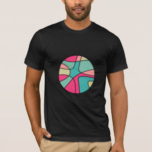 Abstrait couleur ronde 160422(04) T-shirt