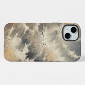 Abstrait Crackle Rustique (Verso Horizontal)