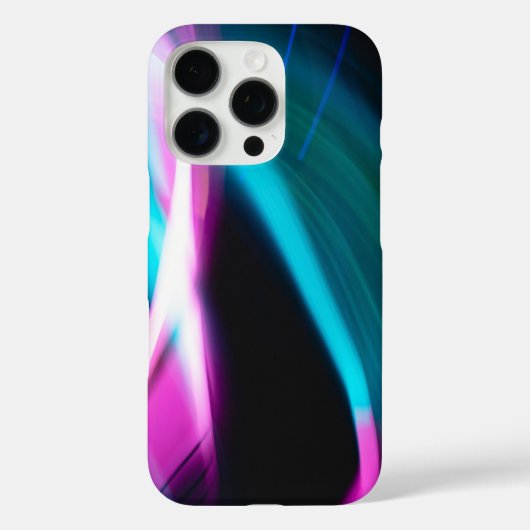 Abstrait Cyan, Magenta & Black coque iphone dynami (Verso)