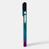 Abstrait Cyan, Magenta & Black coque iphone dynami (Verso / Gauche)