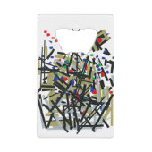 Abstrait dans les formes de bande et de lettres 1 (Devant)